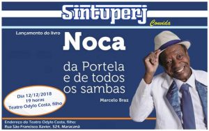 SINTUPERJ CONVIDA: Noca da Portela lança livro com roda de samba na Uerj @ Teatro Odylo Costa, filho