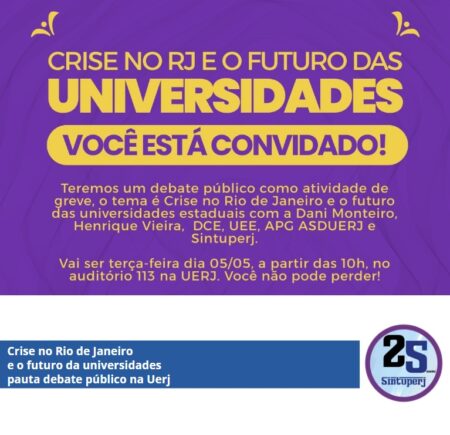 Crise no Rio de Janeiro e o futuro das universidades pauta debate público na Uerj