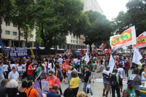 Dia de protestos na Uerj e contra a Reforma da Previdência