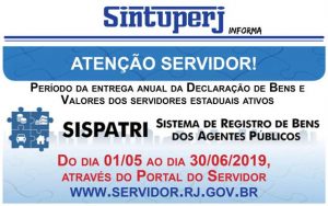 Servidores ativos deverão declarar bens e valores no sistema Sispatri até 30/06