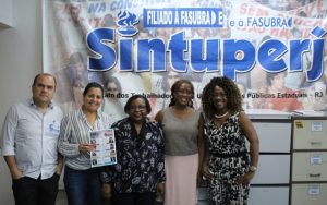 Diretoria do Sintuperj recebe visita de Sônia Alves, para discutir eleições da Associação Brasileira de Enfermagem e rumos da profissão no Brasil