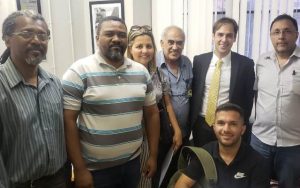 Progressão funcional dos técnicos da Uezo: Sintuperj e reitoria da universidade participam de reunião com deputado Jorge Felippe Neto