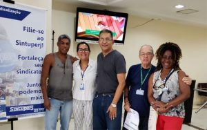 Sintuperj promove campanha de sindicalização no Hupe