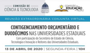 Entidades representativas dos servidores públicos debatem orçamento em tempos de pandemia