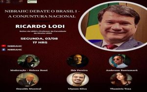 Nibrahc recebe reitor da Uerj em debate sobre conjuntura nacional
