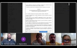 Sintuperj e Reitoria da Uenf debatem em reunião online proposta de criação de Departamento de Saúde e Segurança do Trabalho na universidade