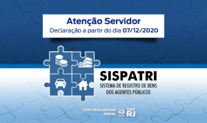 Declaração anual de bens pelos servidores começa dia 07 de dezembro