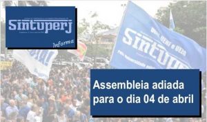 Assembleia adiada para 04 de abril