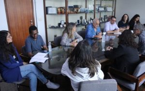 Sintuperj e conselheiros da bancada de técnico-administrativos participam de nova reunião com Reitoria da Uerj e SGP