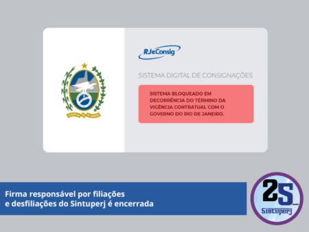 Firma responsável por filiações e desfiliações do Sintuperj é encerrada