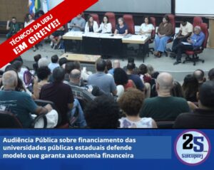 Audiência Pública sobre financiamento das universidades públicas estaduais defende modelo que garanta autonomia financeira