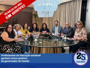 Profissionais da Educação estadual ganham aceno positivo do governador do Estado
