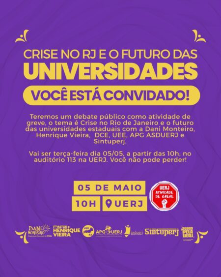 Crise no Rio de Janeiro e o futuro das universidades pauta debate público na Uerj