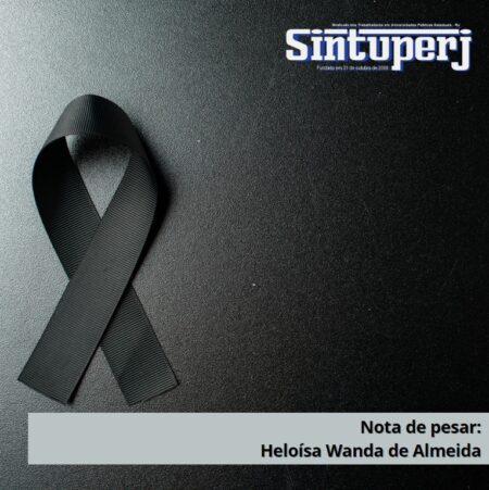 Notar de pesar – Heloísa Wanda de Almeida