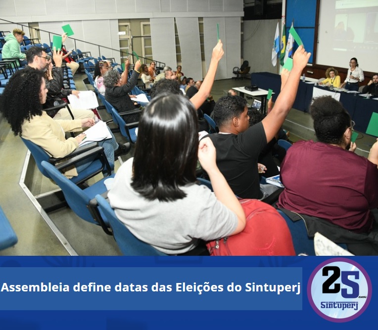 Assembleia define datas das Eleições do Sintuperj