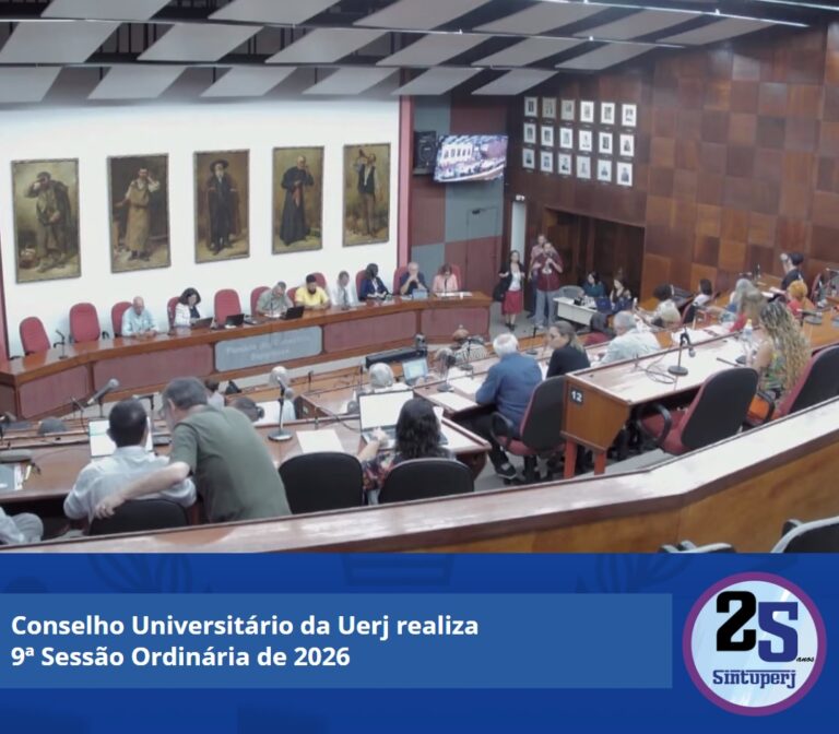 Conselho Universitário da Uerj realiza 9ª Sessão Ordinária de 2026